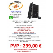 ORDENADOR CLONICO I5 9ª REACONDICIONADO-247 ORDENADOR CLONICO I5 9ª REACONDICIONADO
